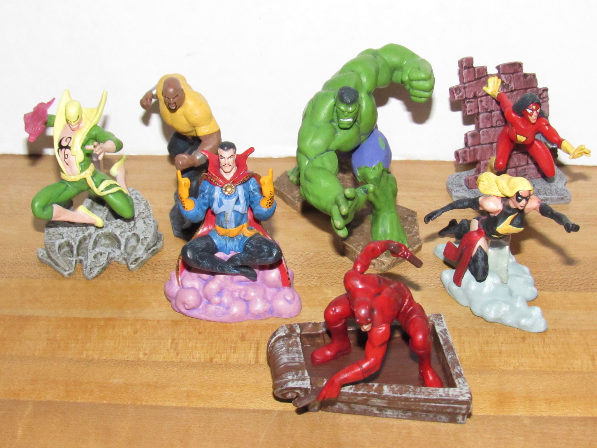 marvel figurine playset