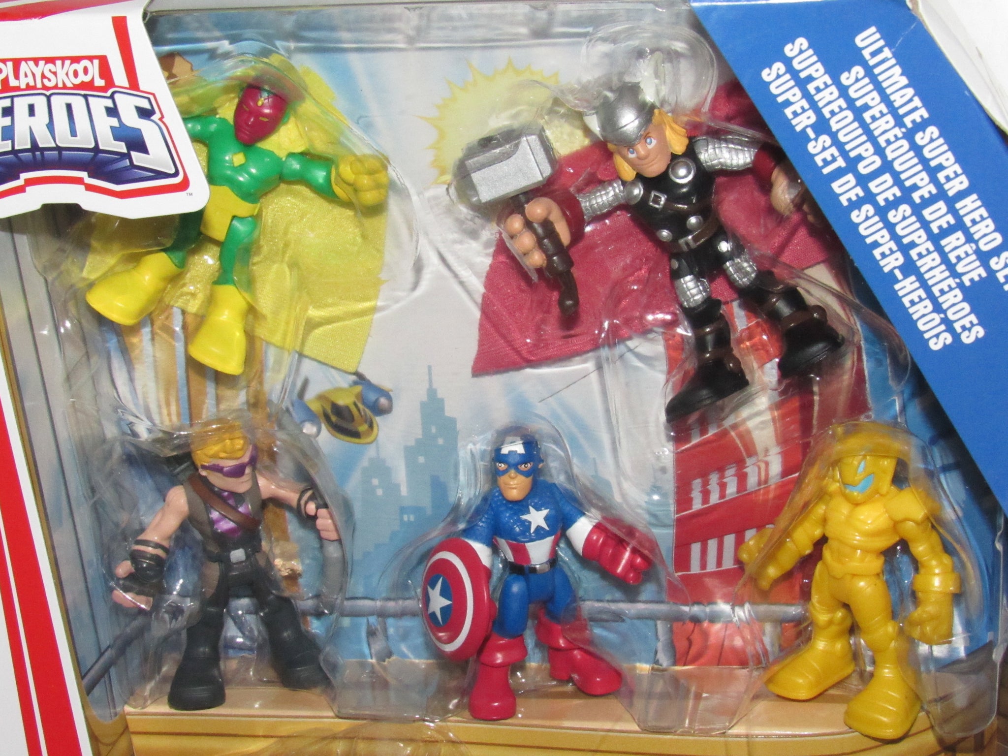 playskool heroes marvel super hero adventures ultimate super hero set