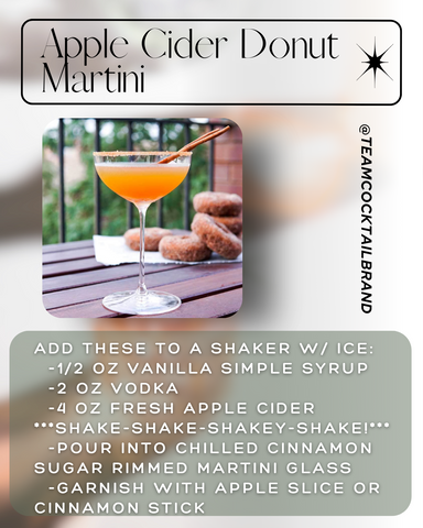 Apple Cider Donut Martini