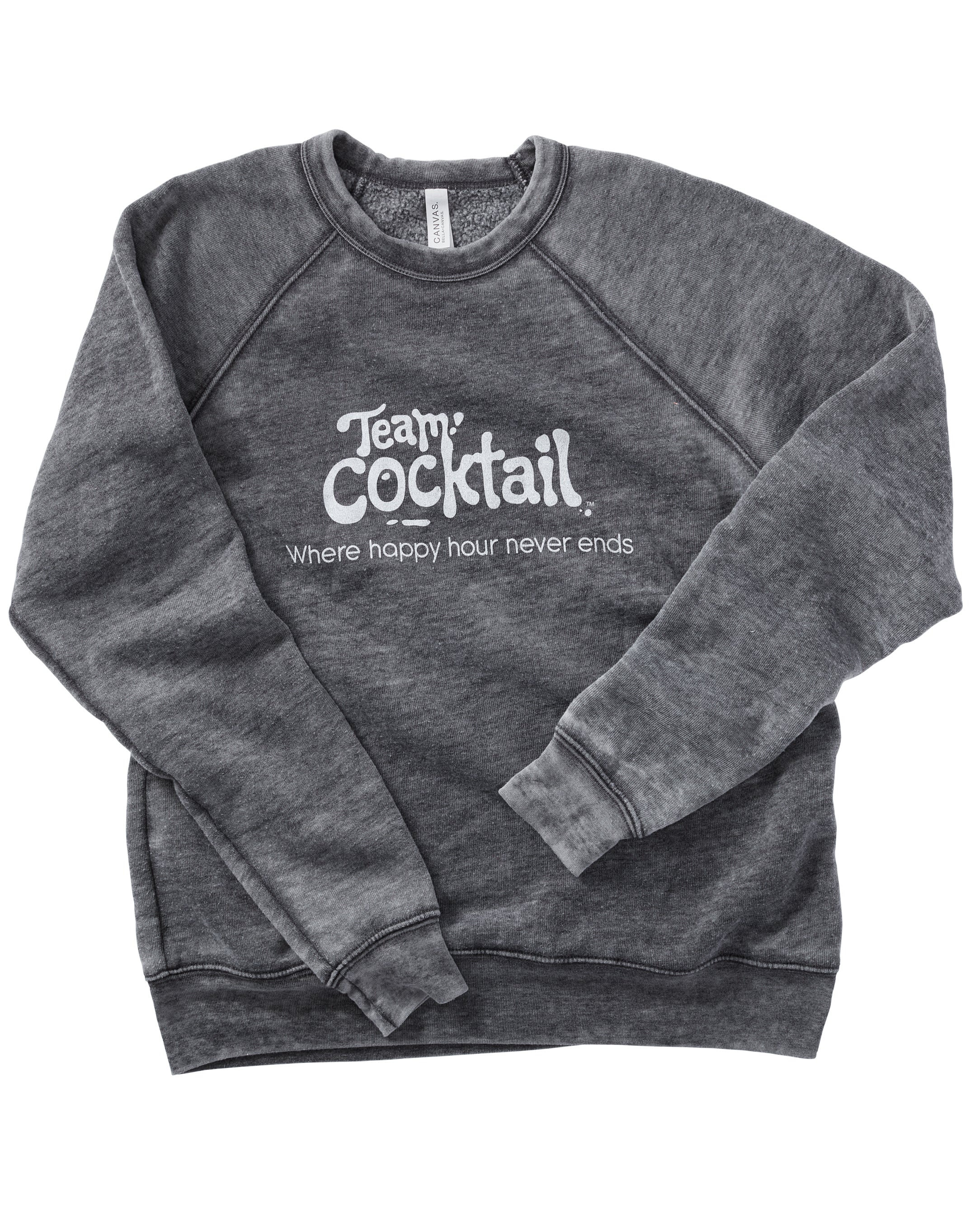 grey acid wash sweatshirt