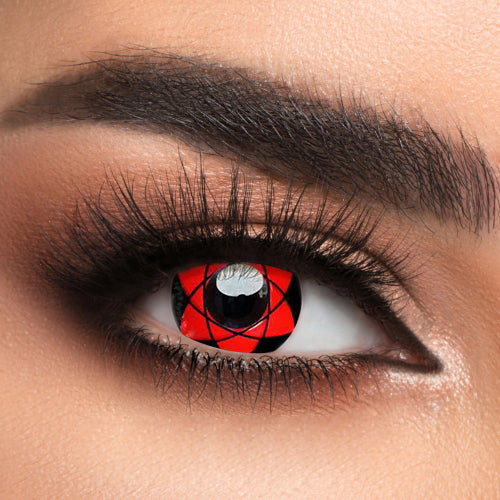 Voioc Eye Circle Lens Sharingan Sasuke Naruto Colored Contact Lenses V6129