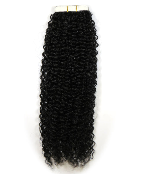 curly tape in hair extensions