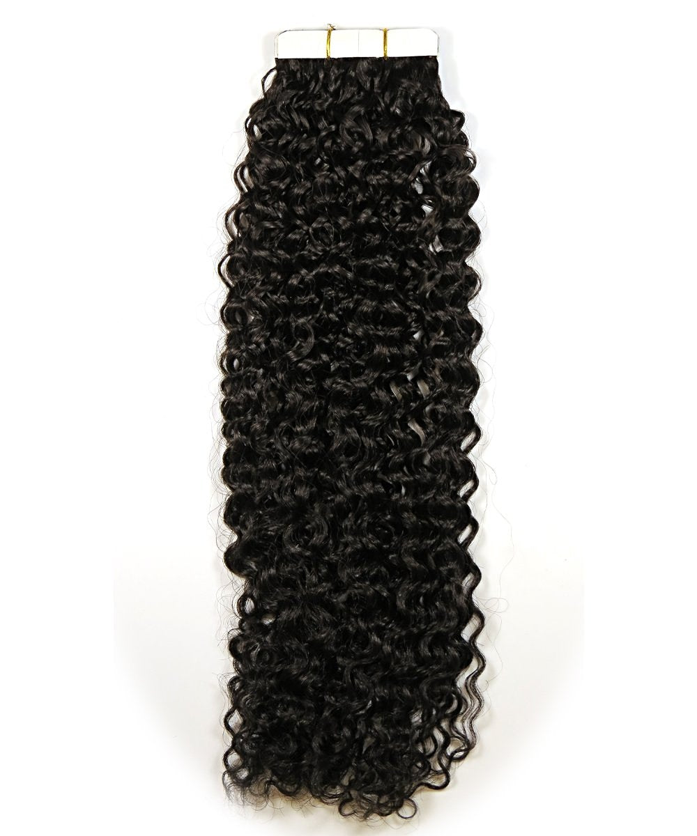 curly tape in hair extensions