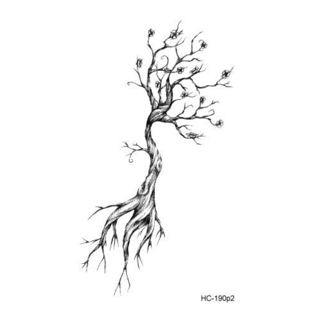 model-de-dessin-facile-croquis-au-crayon-dessin-arbre-de-vie | Dessin arbre,  Dessin arbre de vie, Arbre tatouage