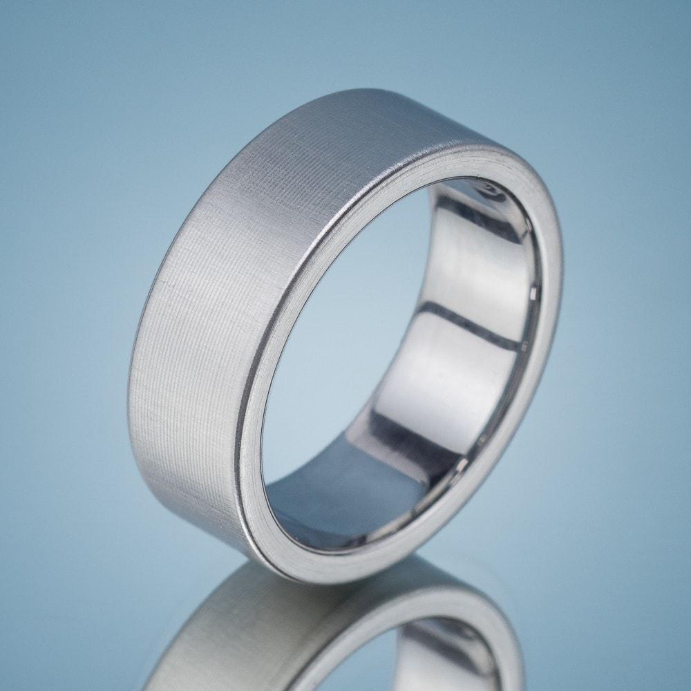 Stainless Steel Brushed Ring