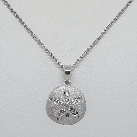 silver dollar sand denny wong precious pendant