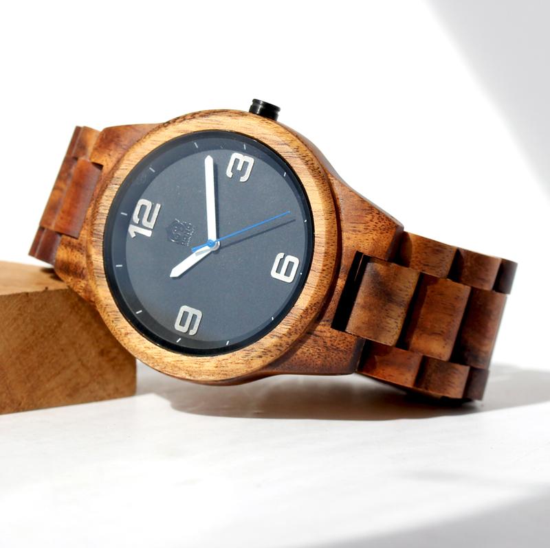 Pono Woodworks コア無垢材 腕時計-