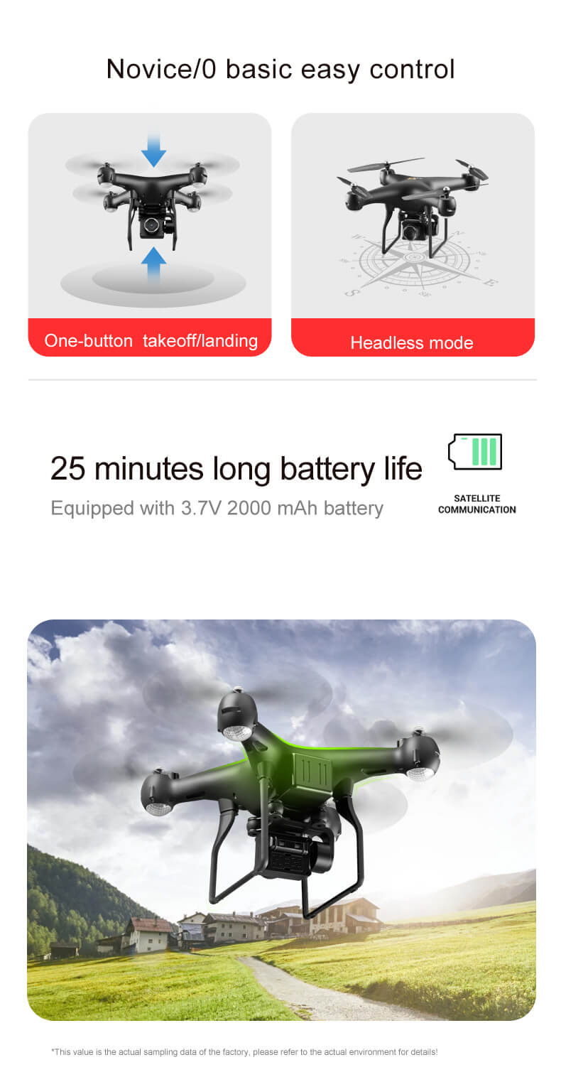 HD Aerial Photography Drone with ESC Camera
