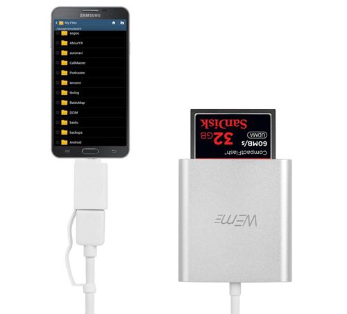 USB 3.0 Card Reader with OTG