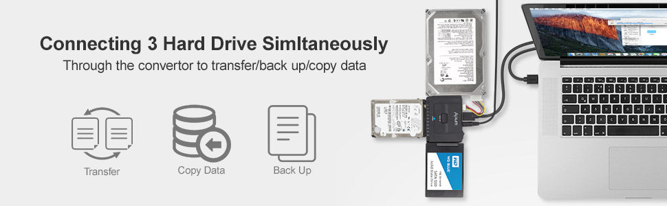 USB A IDE/SATA Hard Drive Adapter