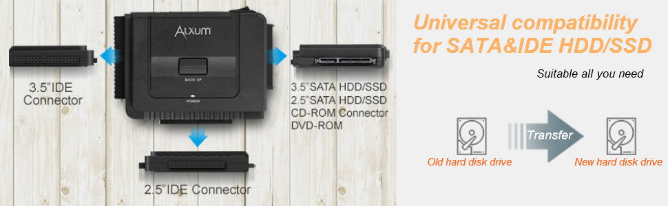 USB C IDE SATA Adapter