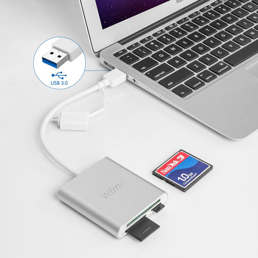 compact flash memory card reader