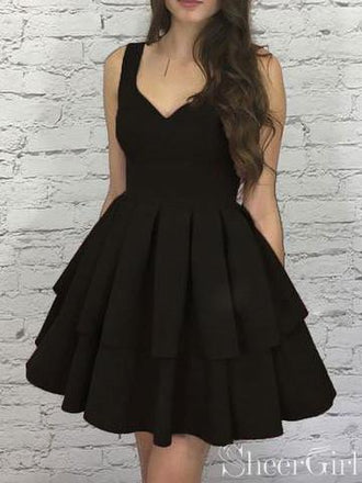 black dresses for graduation