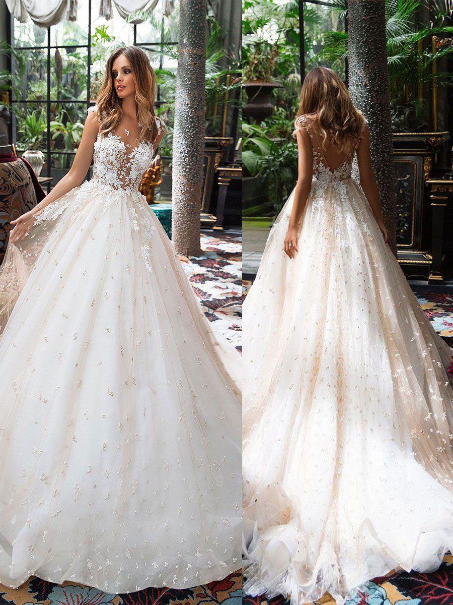 vintage princess wedding dresses