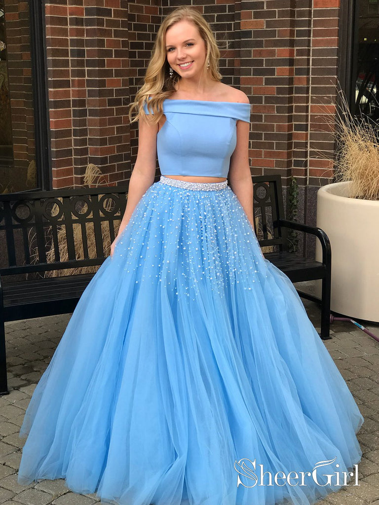 two piece junior formal dresses