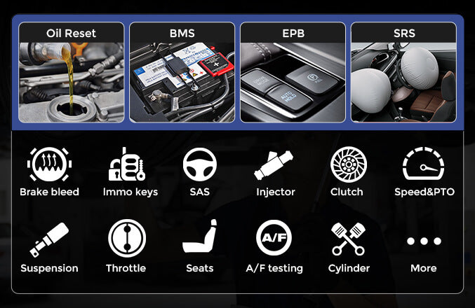 autel im508S come with 28+ service function