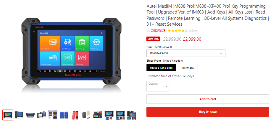 autel maxiim im608 pro