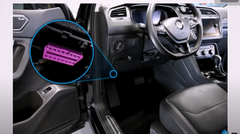 OBD2 port location