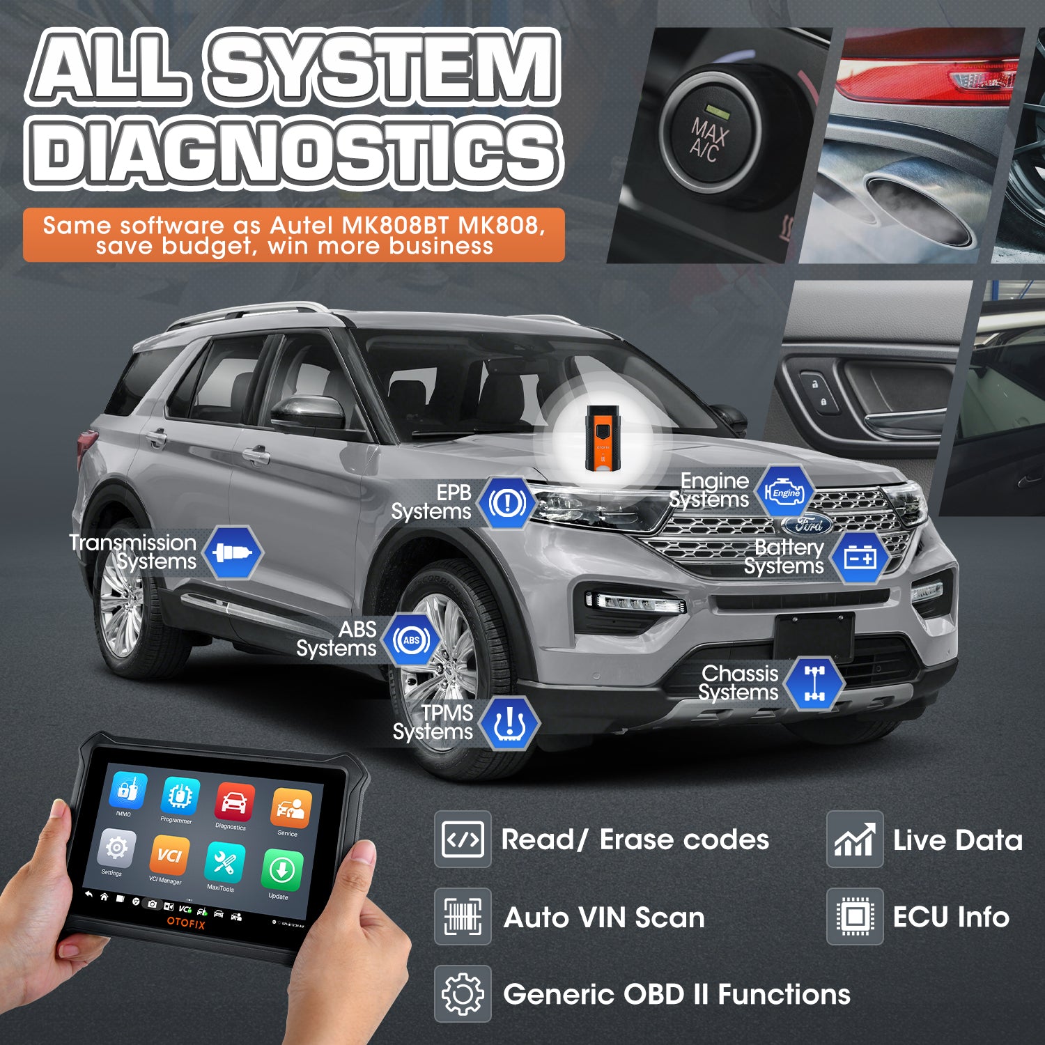 OTOFIX D1 Lite All systems diagnosis