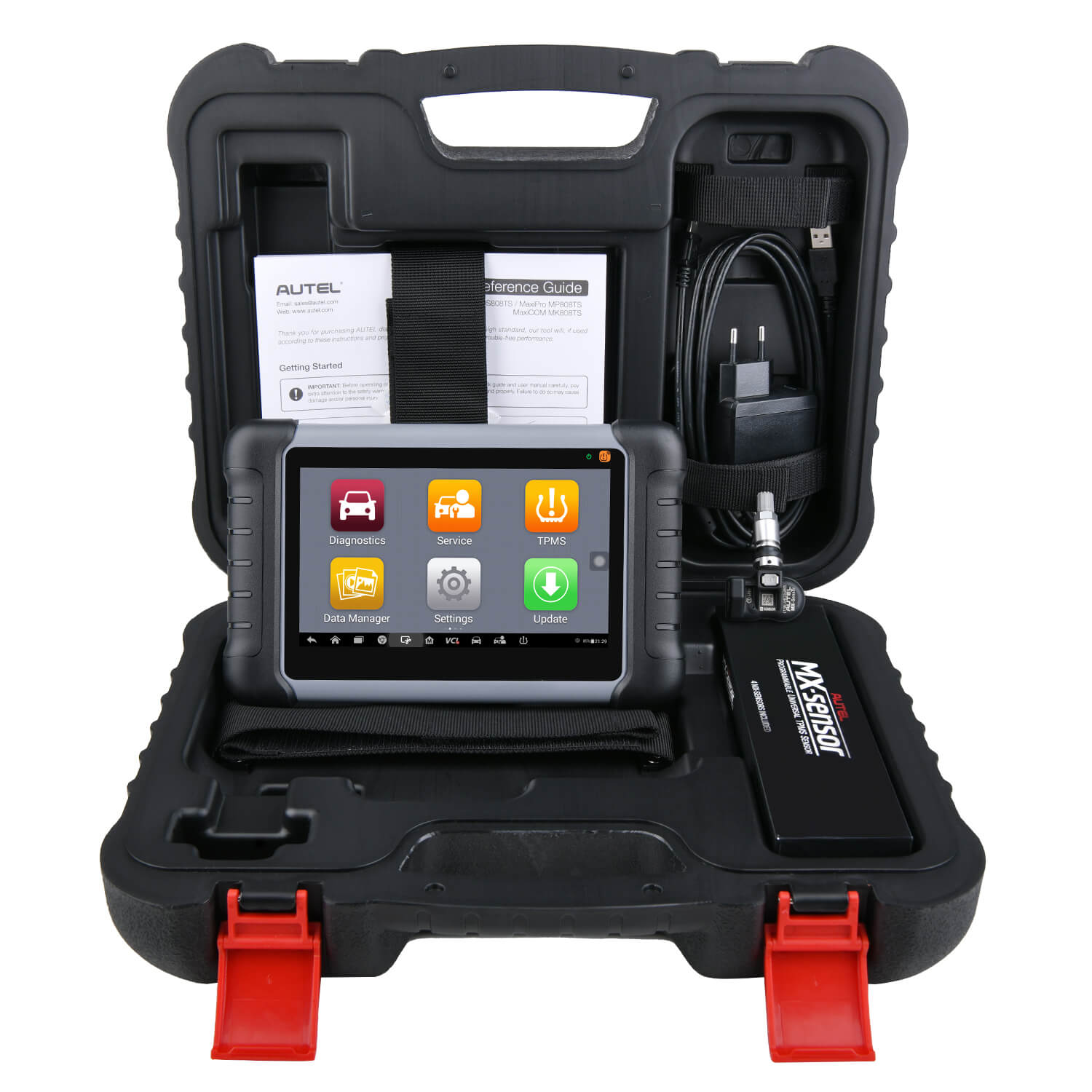 autel maxipro mp808ts package list