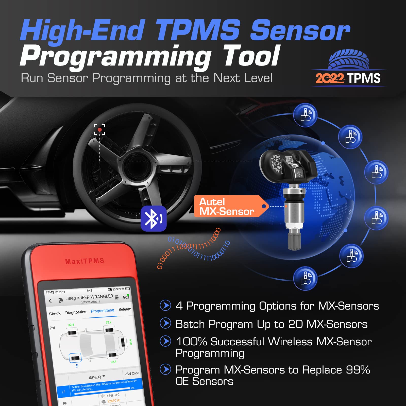 Autel MaxiTPMS ITS600 Sensor Programming