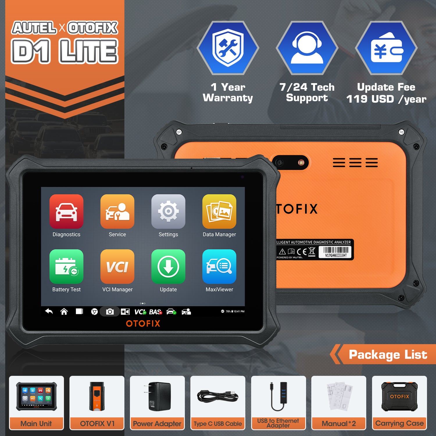 OTOFIX D1 Lite Main Features