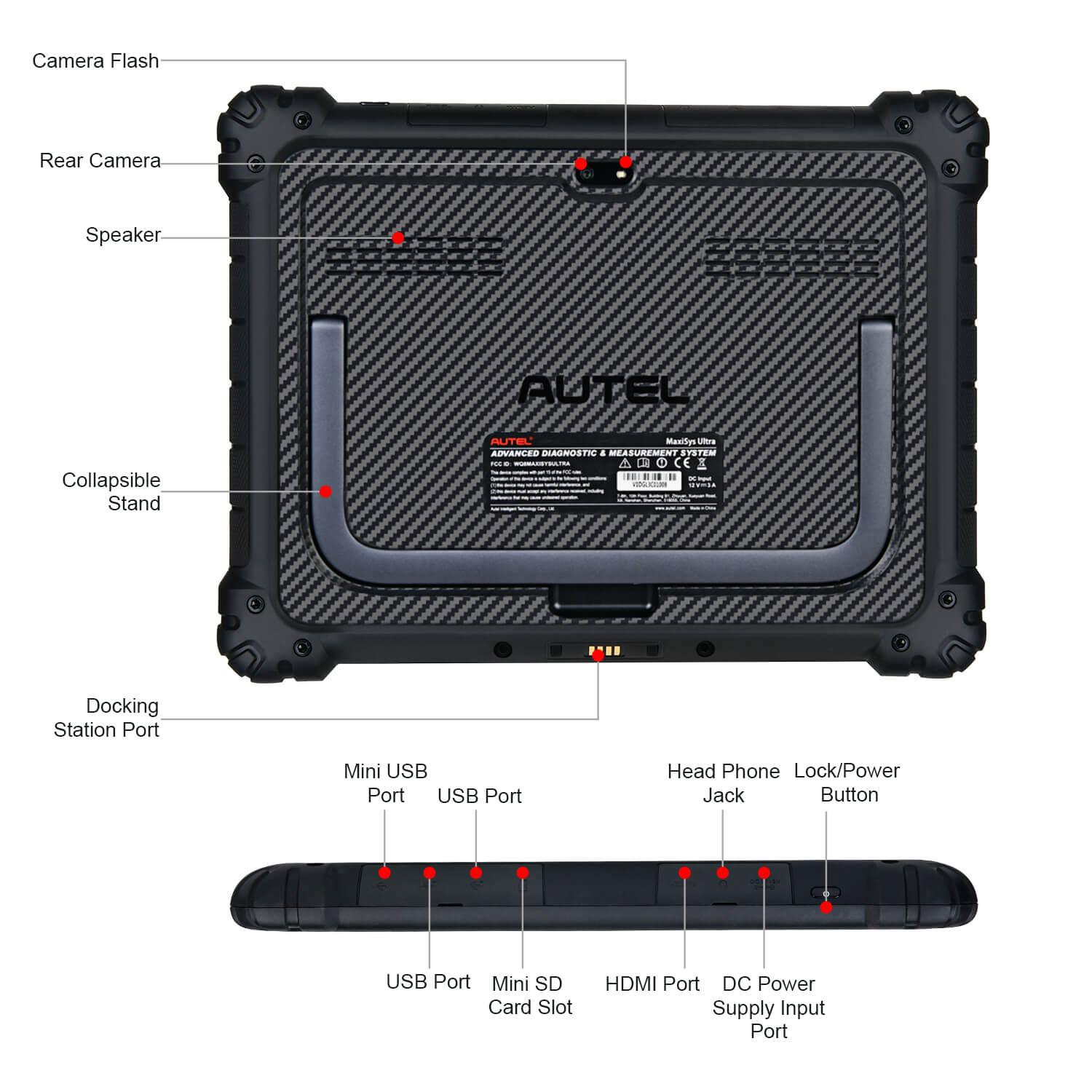 Autel MaxiCOM Ultra Lite detail