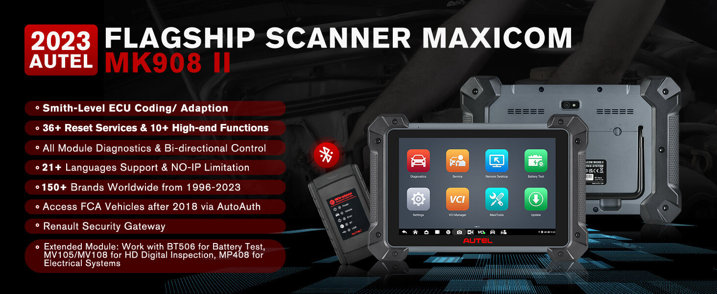 autel MaxiCOM MK908P II introducation