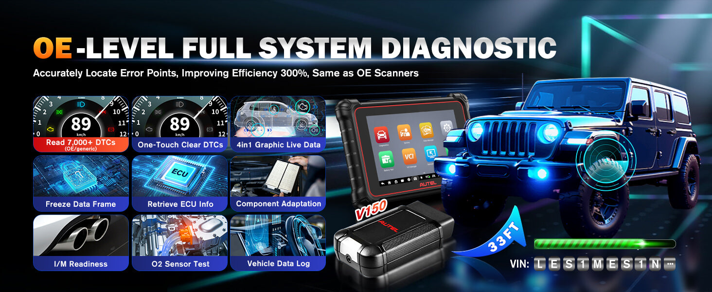 autel mk900bt obd2 diagnostics