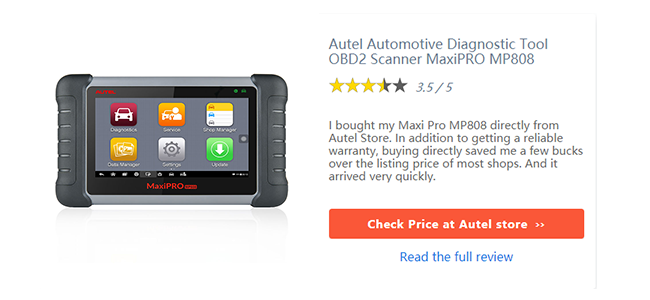 View More Review On Autel MP808