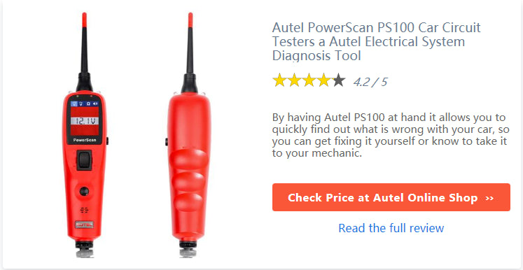 Autel PS100 Car Circuit Testers