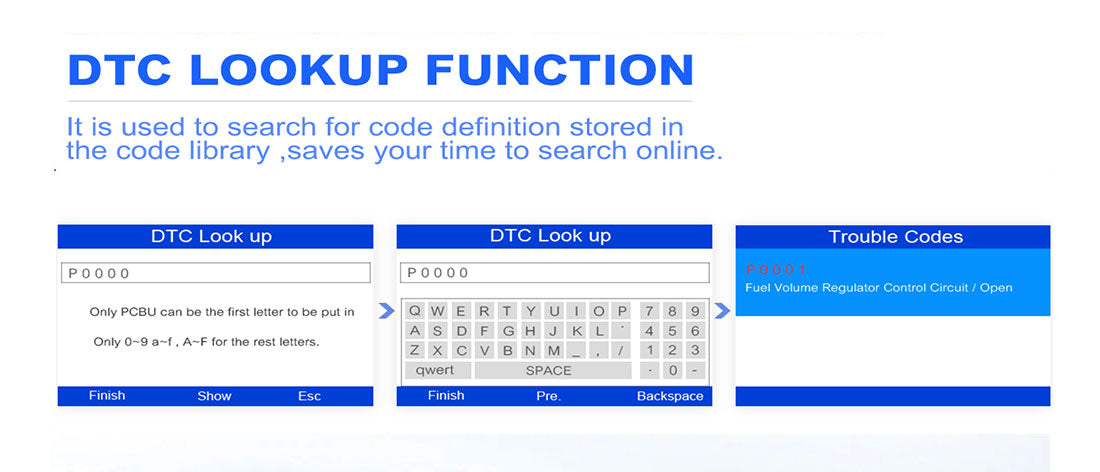 autel ml519 support dtc lookup