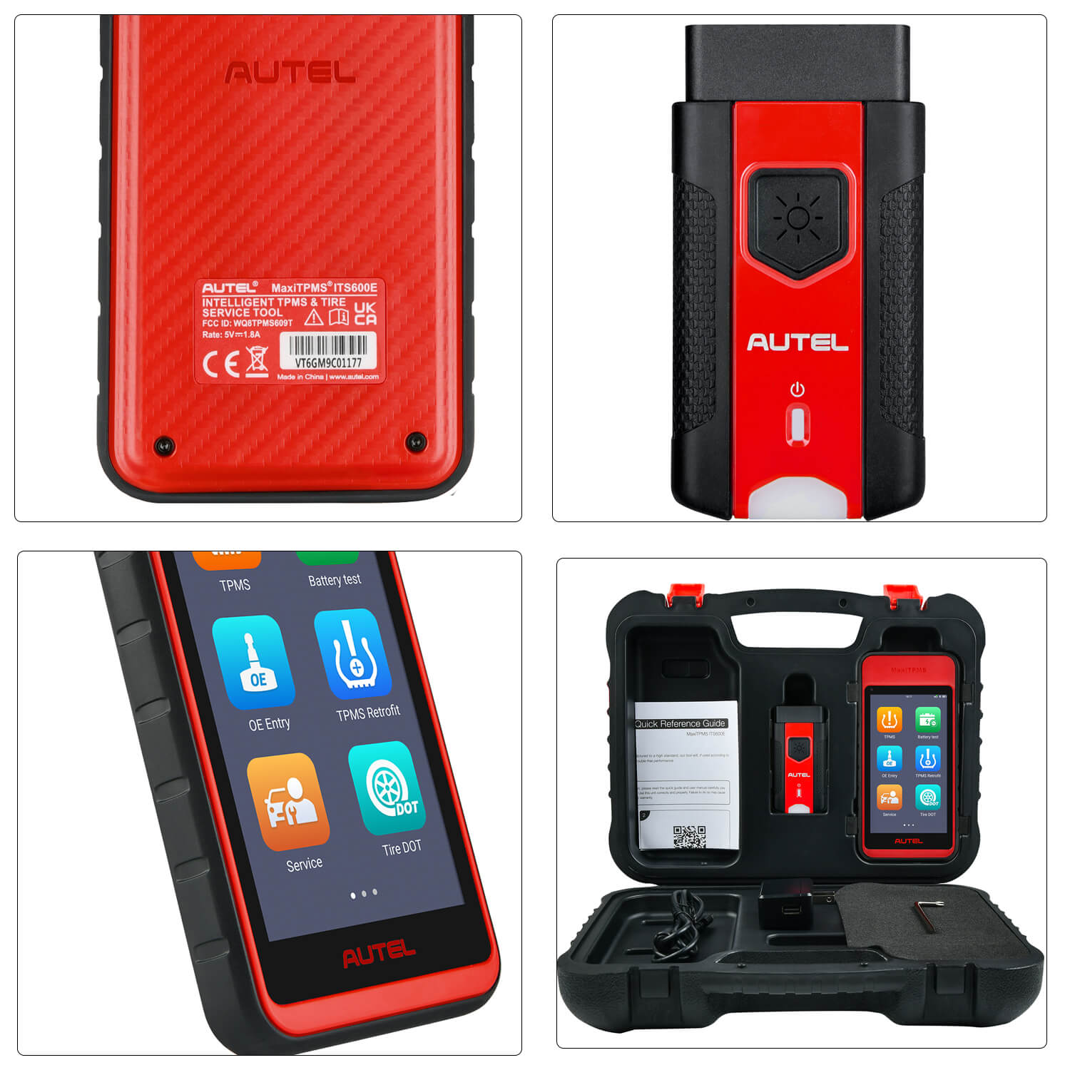 Autel MaxiTPMS ITS600 Detailanzeige