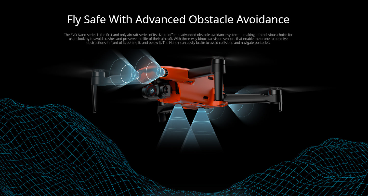 Autel EVO Nano Fly Safe With Advanced Obstacle Avoidance