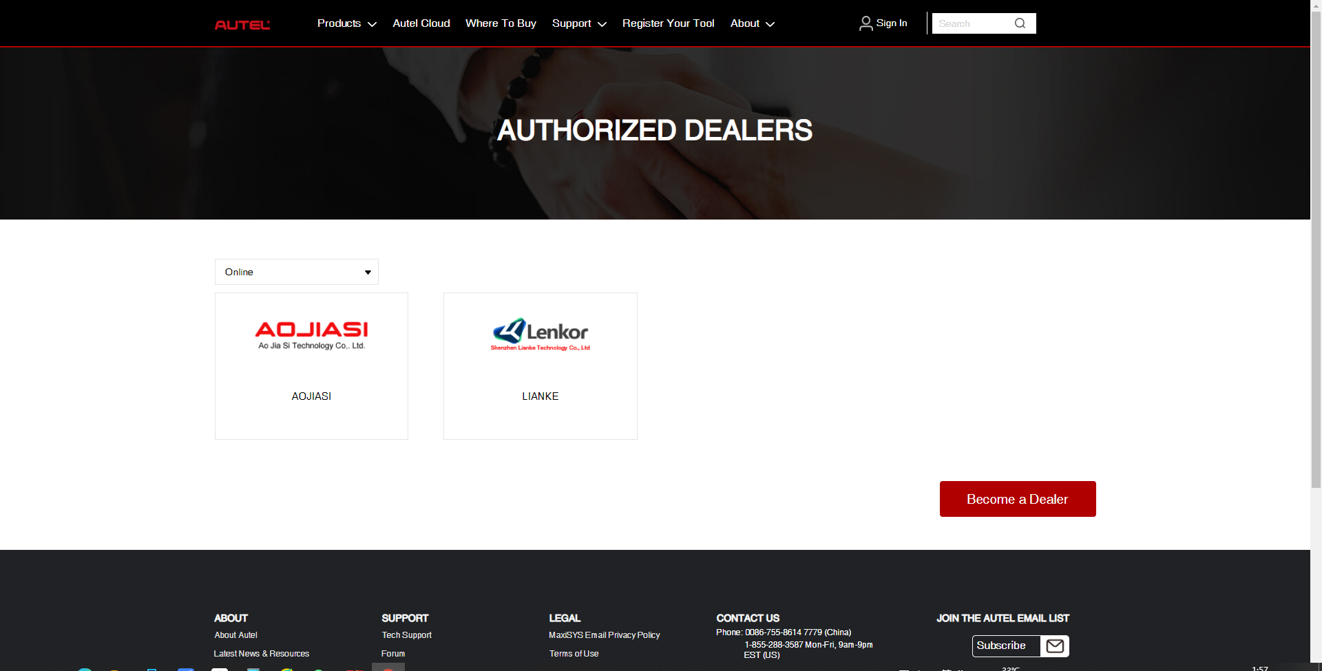 Autel authorized resellers