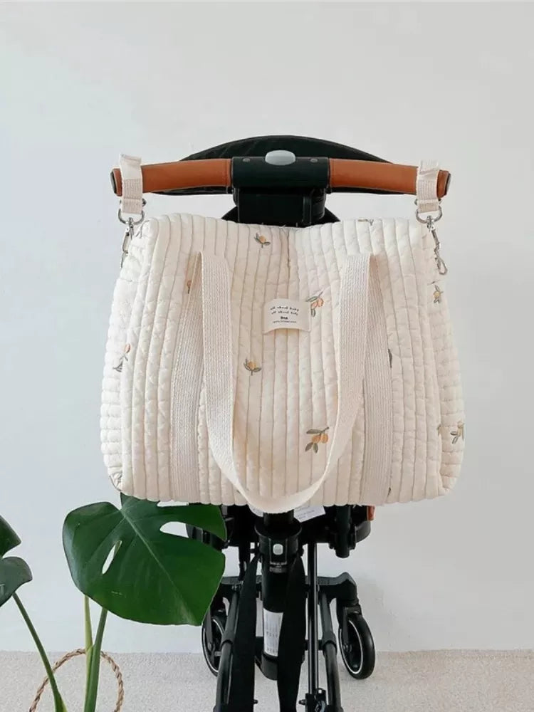 Embroidered Newborn Diaper Bag