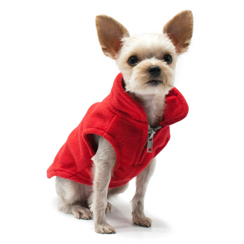 fleece dog shirt