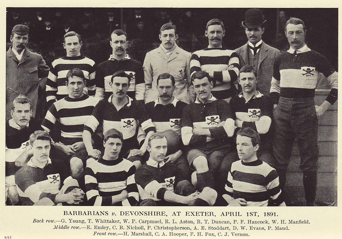 tamed winds t-shirt shop and blog, barbarian rugby football club 1891