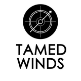 tamed winds t-shirt shop logo