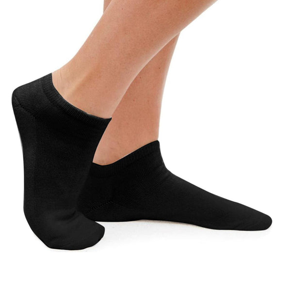 Premium Quality Pack Of 3 Soft Cotton Black Ankle Socks (SO-120225 ...