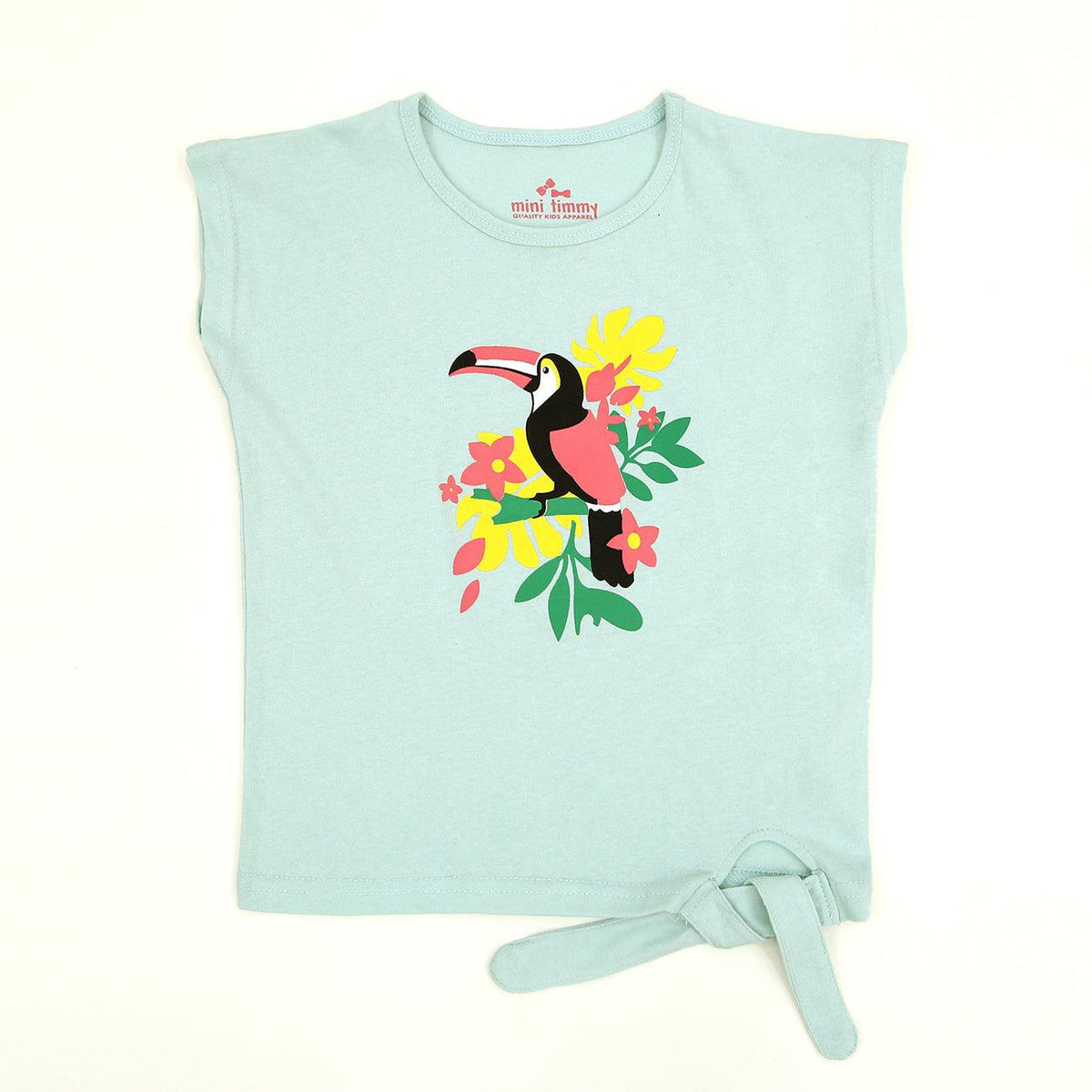 Girls Fashion Color-Full Printed Soft Cotton T-Shirt 9-12 MONTH - 9-10 YRS (MI-11683) - Brands River