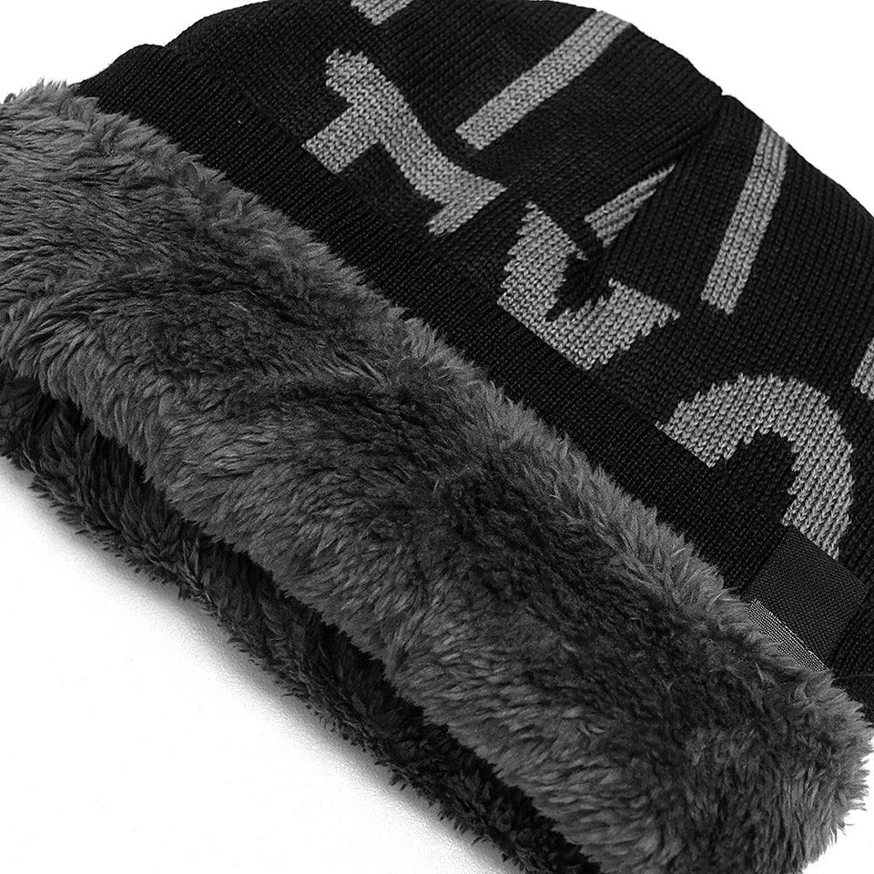 fur lined beanie