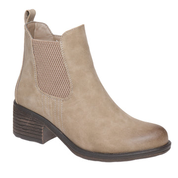 All Gossip Taupe Booties