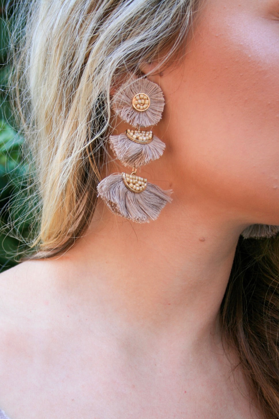 Perfect for Now Earrings - Taupe