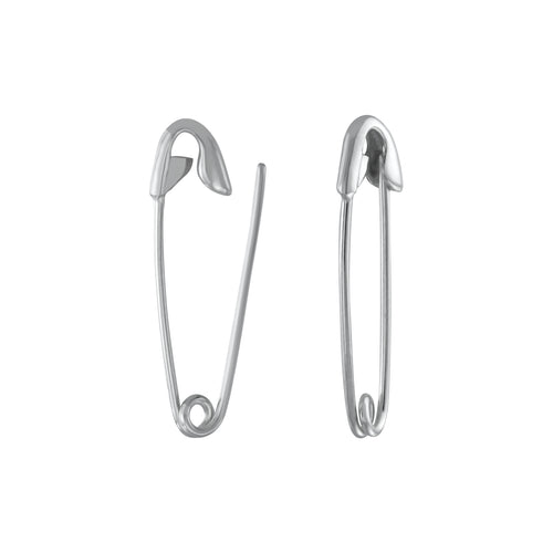 Exon Safety Pin Earrings || Choose Color