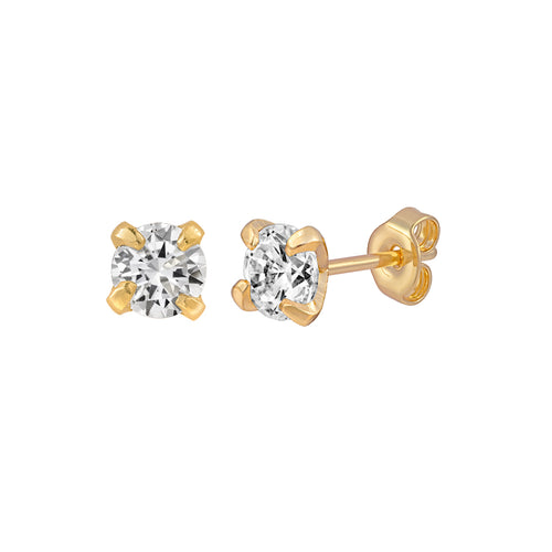 Sparkly Petit Stud Earrings 3mm – J&CO Jewellery