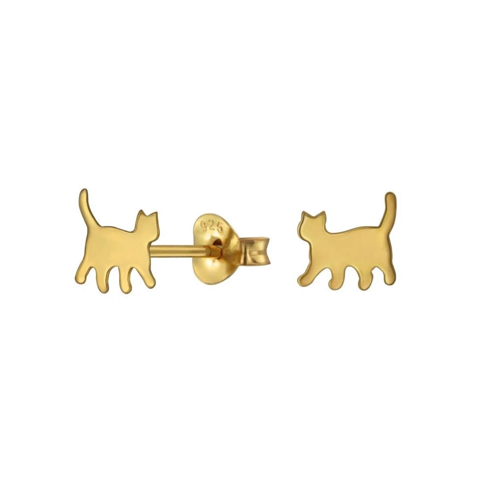 Pixie Cat Stud Earrings – J\u0026CO Jewellery