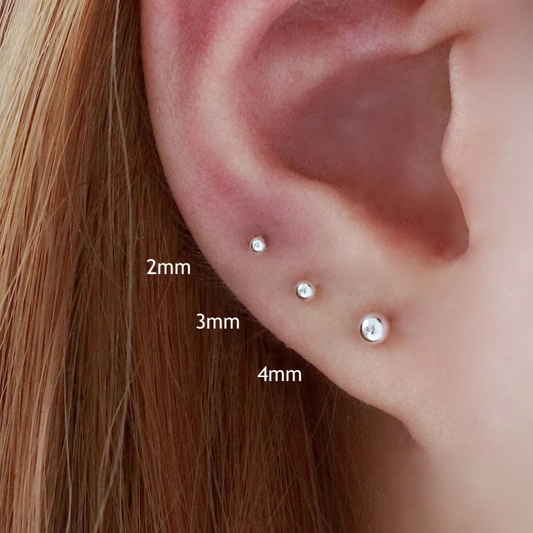 Small Ball Stud Earrings – J\u0026CO Jewellery