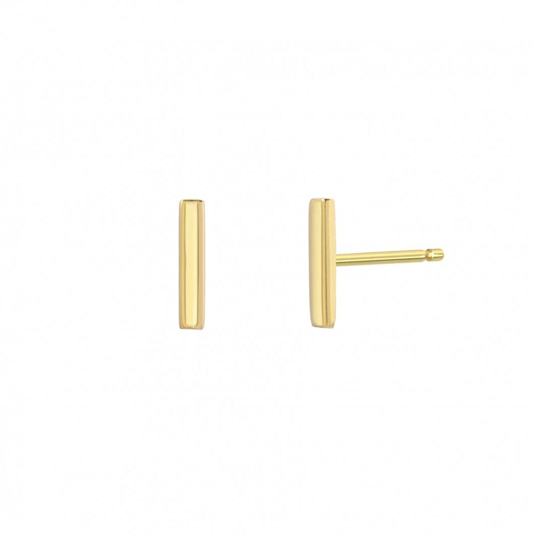 Minimal Bar Stud Earrings – J\u0026CO Jewellery