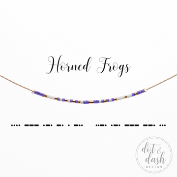 Horned Frogs Necklace